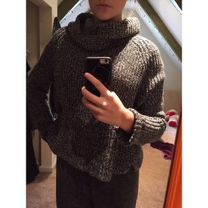 Thick knit sweater