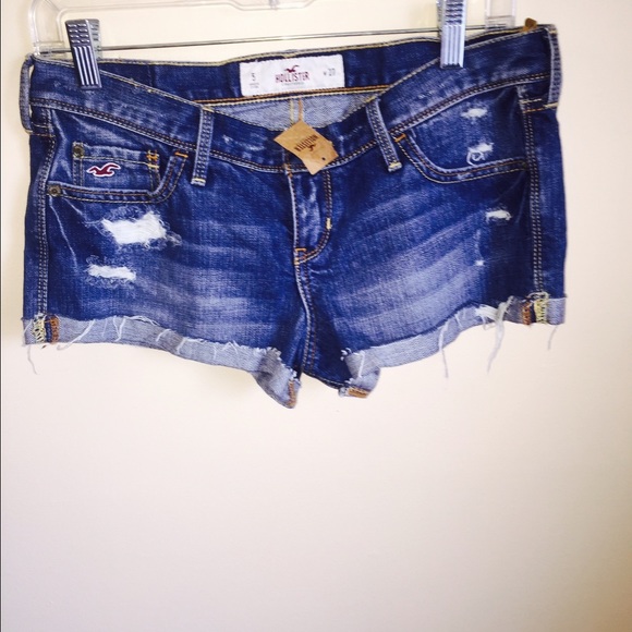 Hollister denim shorts