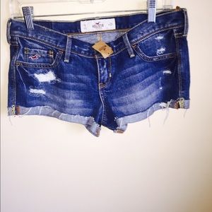 Hollister denim shorts