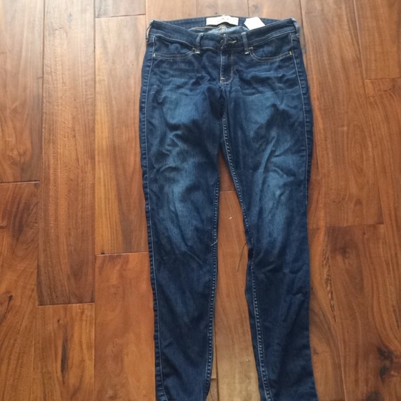 Hollister Size 5R Blue Skinny Jeans