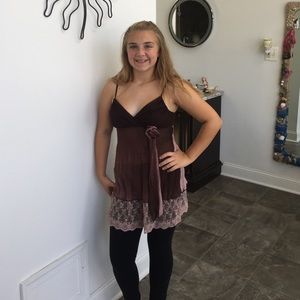 Guess wrinkle tank top