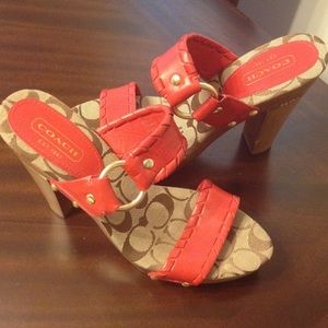 Adorable Coach heels!