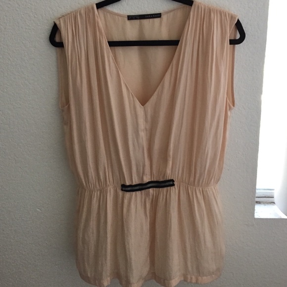 Pale Pink Zara Blouse