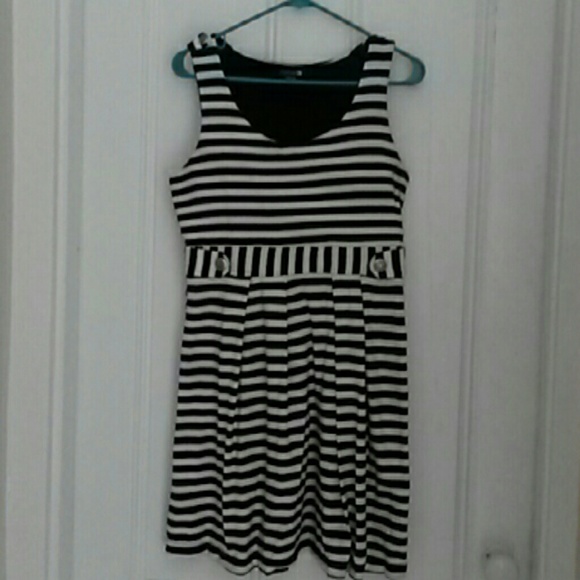 Nautical Jersey Dress | Striped