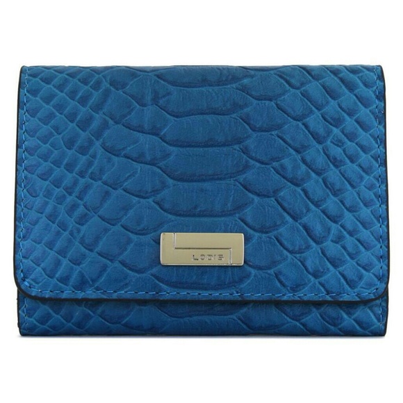 Traded Lodis Lagoon embossed trifold wallet