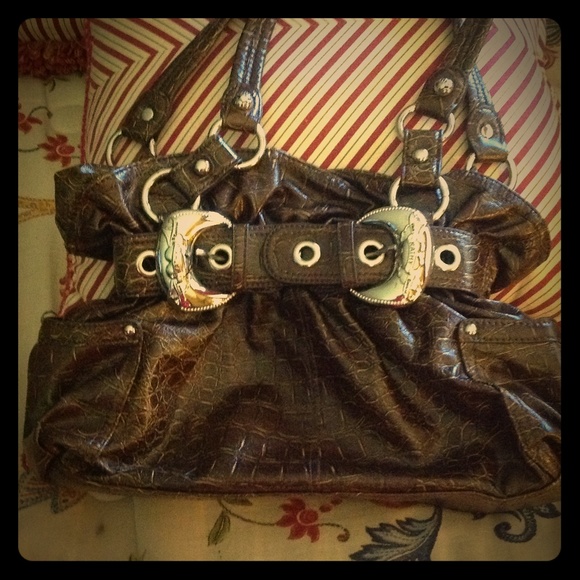 Brown handbag