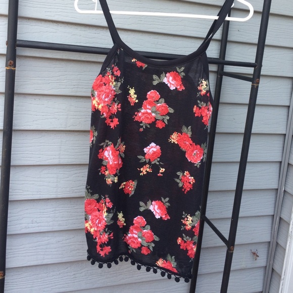 Floral tank top