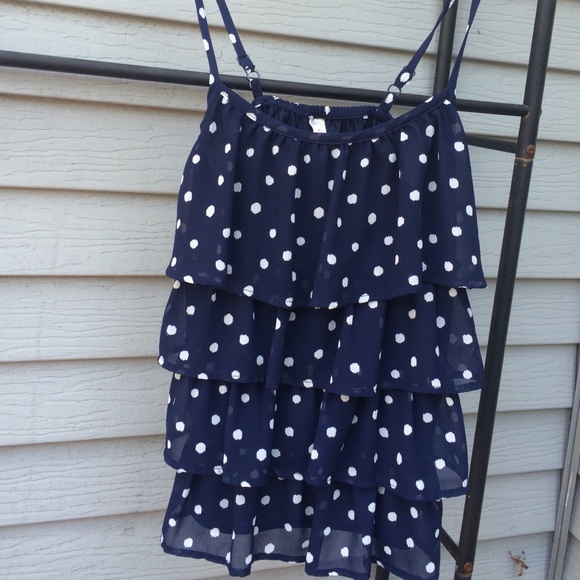 Polka dot children's tank top