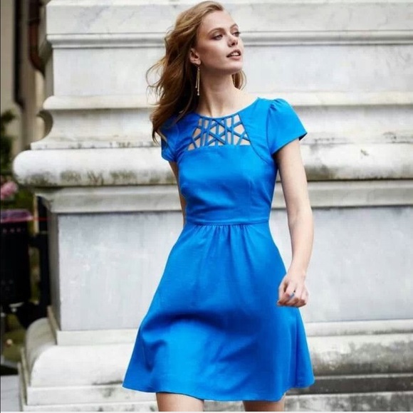 Anthropolgie Aria dress in Blue