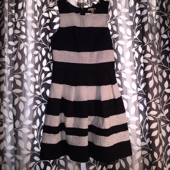Francesca's Collections Dresses & Skirts - Black & White Striped Dress