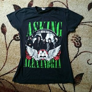 Asking Alexandria girls slim fit XL