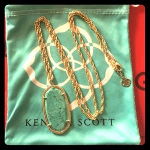 Kendra Scott Turquoise Rae Necklace
