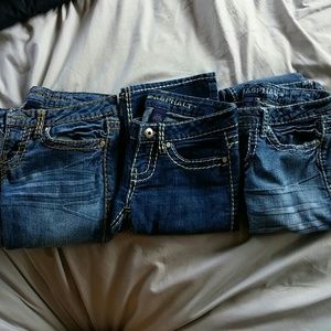 Blue Asphalt boot cut jean bundle