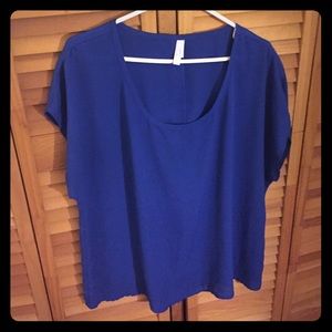 Blue blouse