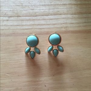 Tuequoise and Gold Earrings