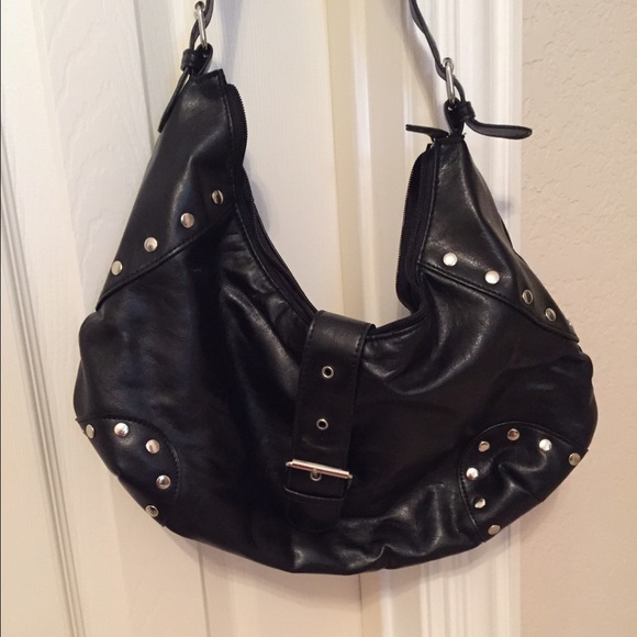 Black studded bag   offers welcome!