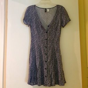 Blue&white floral dress