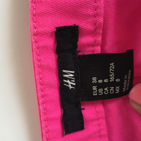 H&M Neon Pink Riding Pants - Picture 4 of 4