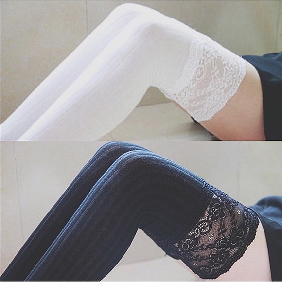✨💫Vanity Knit Thigh high socks. - Picture 2 of 4