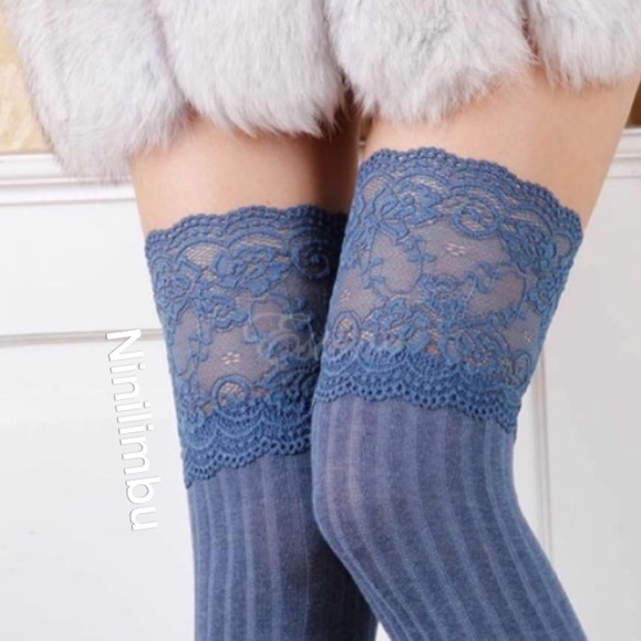 ✨💫Vanity Knit Thigh high socks. - Picture 4 of 4