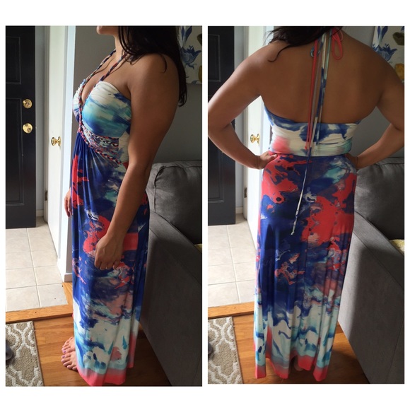 Braided Maxi dress