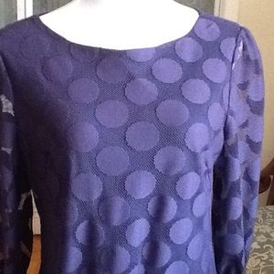 Style&Co deep blue dress