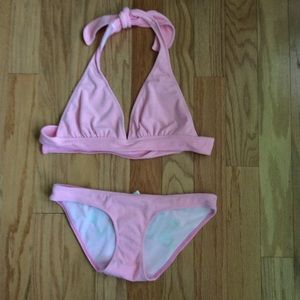 NWT Juicy Couture pink terry cloth bathing suit