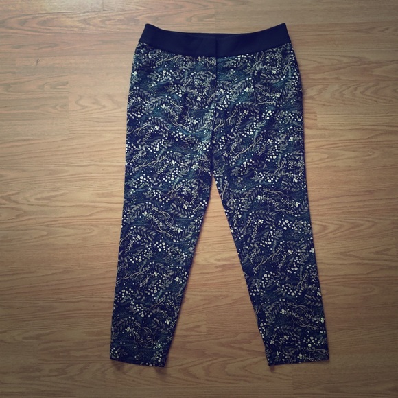 Patterned Parachute Pants NWOT