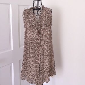 Floral dress.