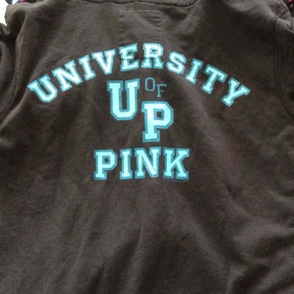 Pink zip up hoodie
