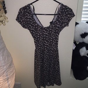 Flower pattern dress