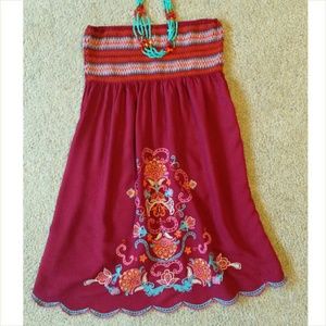 Flying tomato dress!