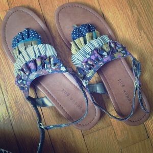 madden girl ruffle sandals