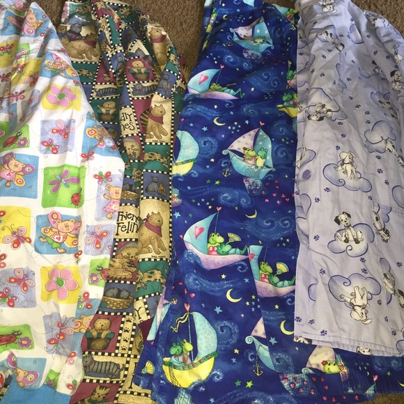 5 long sleeve scrub top bundle