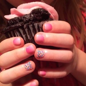 "Sprinkles and Frosting" Jamberry Junior Nail Wrap