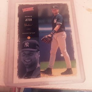 Derek jeter baseball card