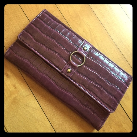 Kenneth Cole Reaction wallet with checkbook insert