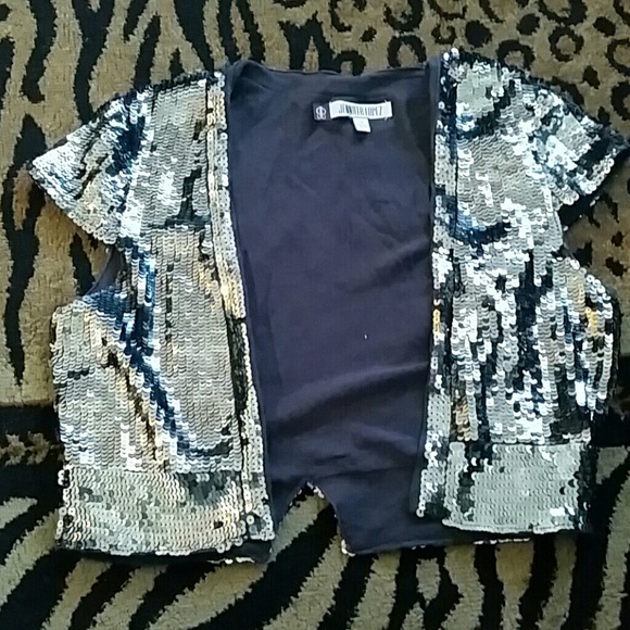 LITTLE SHINNY SWEATER
