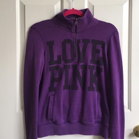 🔮PURPLE PULLOVER FROM VS PINK🔮