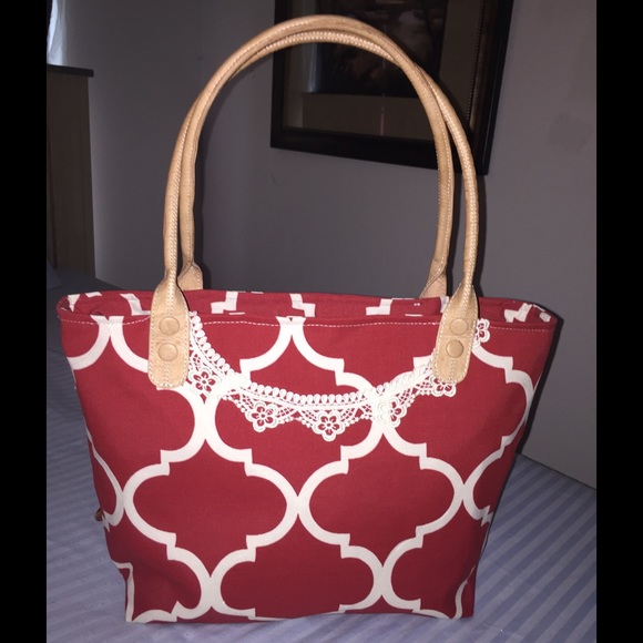Very chic hand made bag/purse