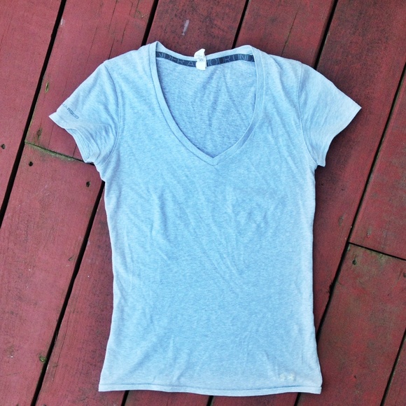UA Grey Heat Gear Tshirt