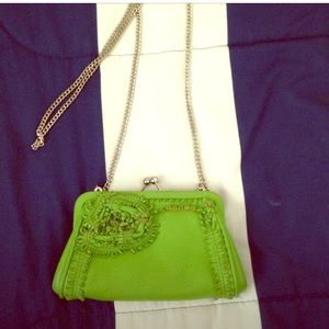 Isabella Fiore clutch with chain strap