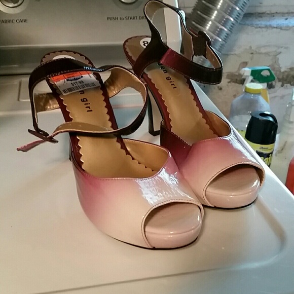 Madden girl peep toe heels