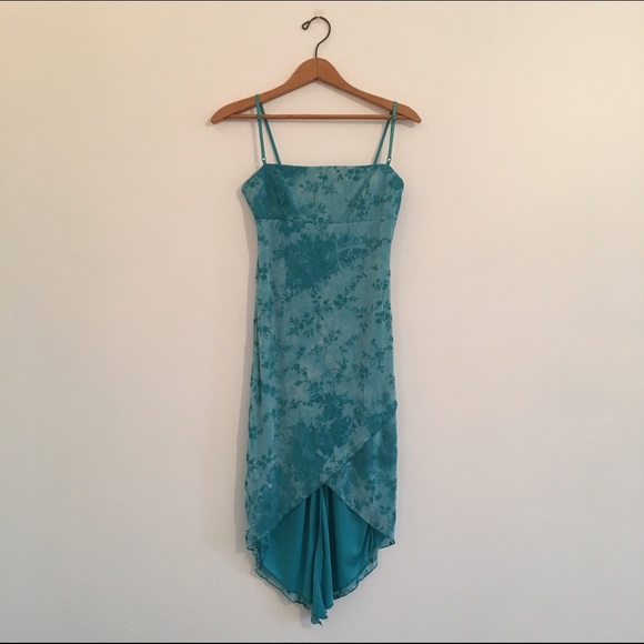 City Triangles Dresses & Skirts - Blue Dress With Flower Print
