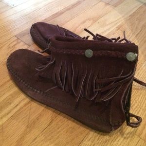 Purple Mocassins