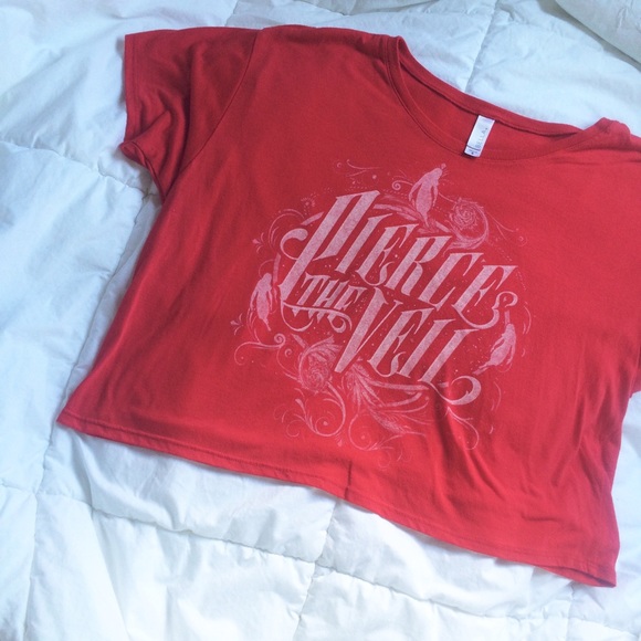 Pierce The Veil Warped Tour exclusive crop top