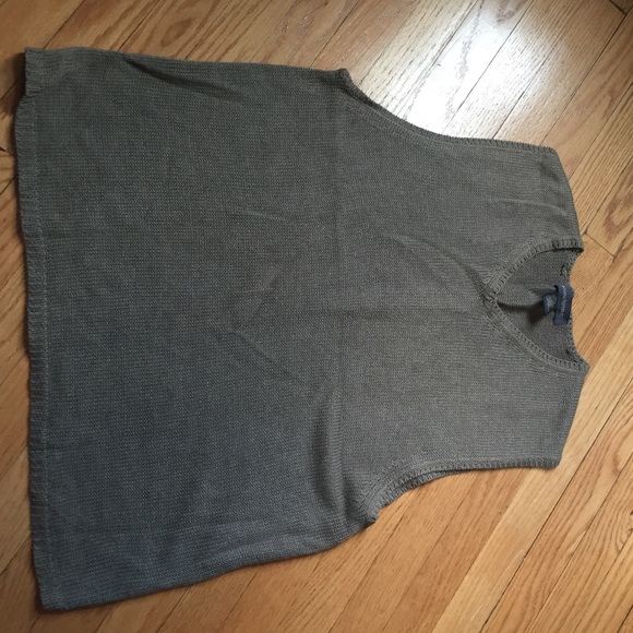 Men's linen, rayon, cotton blend vest