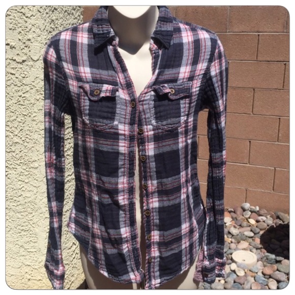 Abercrombie & Fitch Tops - 😻 Abercrombie & Fitch super soft flannel shirt