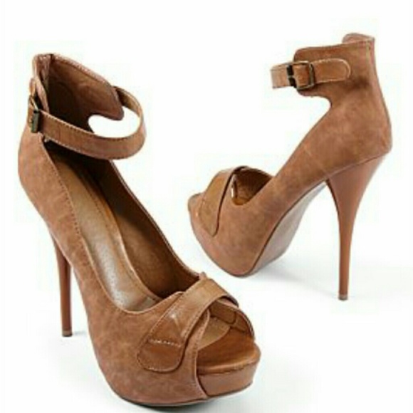 Tan colored heels