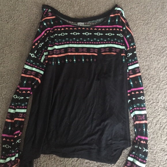 Tribal Print Long Sleeve